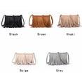 thumbnail image 5 of LinYooLi Fringe Crossbody Purse for Women Tassel Messenger Bag Leather Hobo Shoulder Bag Womens Sling Bag, 5 of 5