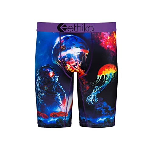 Ethika Boys Staple Boxer Briefs | Jelly Abyss (Assorted, Large)