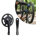 thumbnail image 2 of CEORPER High Performances 44T Single Chainring Crankset Aluminum Construct Crankset & Chainring Easy to Operate for Bikes, 2 of 13