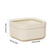 thumbnail image 3 of Papelera Pequeña De Plástico Beige Con Diseño De Anillo De Presión, Base Antideslizante Para Evitar Derrames, Ideal Para Escritorios De Oficina, Dormitorios Y Cocinas.,Vsgery, 3 of 6