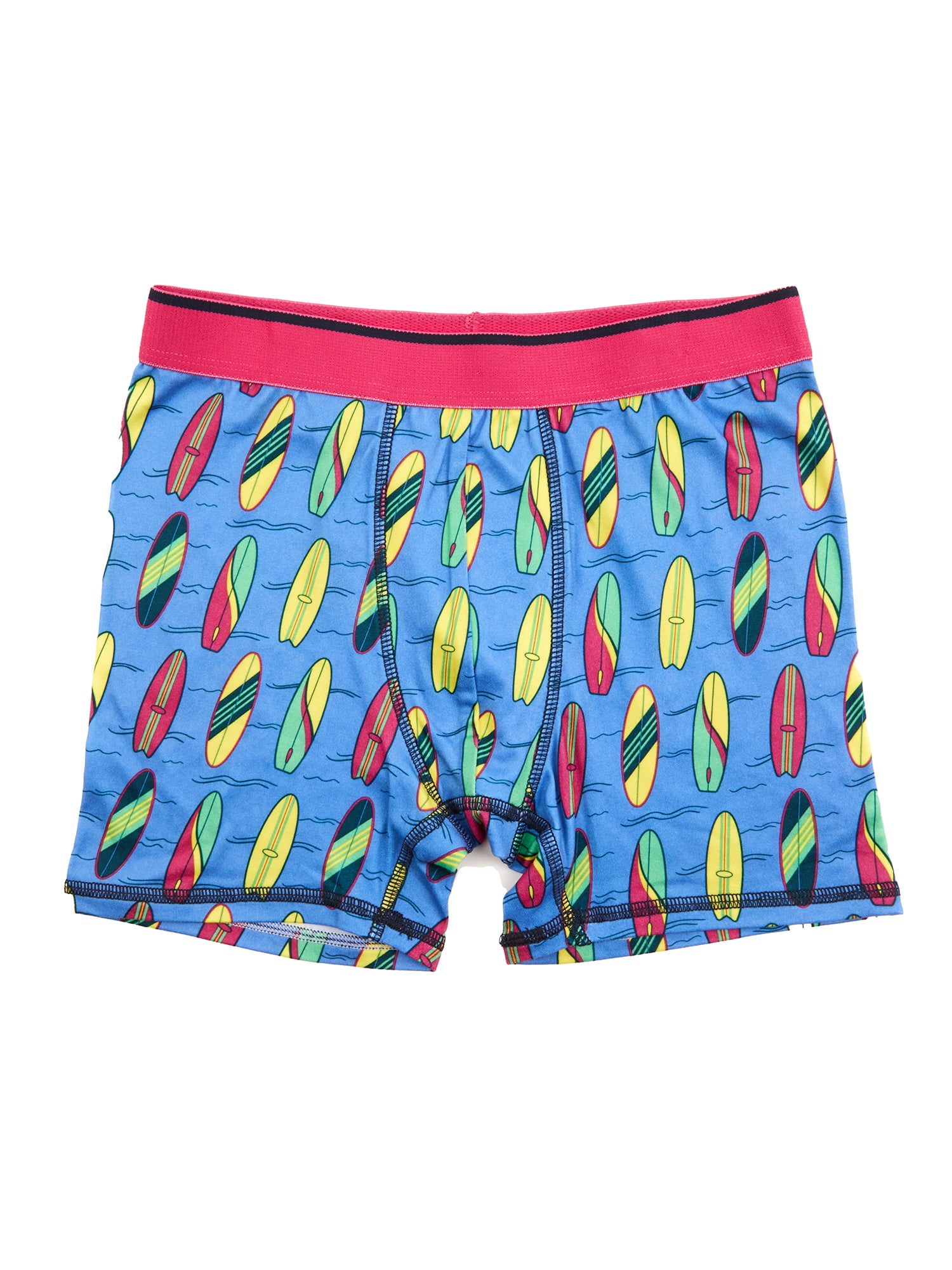 Wonder Nation Boys Boxer Brief Tropical Underwear, 4-Pack, Sizes S-XL