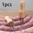 thumbnail image 3 of Sausage Pricker Utensilio para Hacer Salchichas con Aguja de Acero Inoxidable Mango Ergonómico Desmontable para Emplear en Cocina Casera Y Preparación, 3 of 9