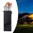 thumbnail image 6 of SunniMix 8 Pieces Tent Stakes Metal Ground Stakes Heavy Duty Unbreakable Tarp Pegs Awning, 6 of 8