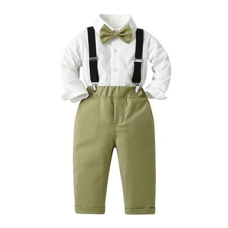 

Toddler Boys Long Sleeve Shirt Tops Pants with Tie Child Kids Gentleman Outfits Party Dress Life Jacket Suits for Kids Baby Winter Cardigan Set Baby Boy New Born Clothes 6 Month Boy Set Airplane