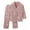 AA-#Pink1030, variant on WOYY Boys Pajamas Pants Set Long Sleeve Button Down Shirt Pants PJs Loungewear, Sizes 1-12