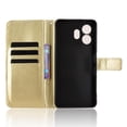 thumbnail image 3 of Wallet Case for TCL NxtPaper 70 Pro 5G with Card Holder, PU Leather Flip Phone Case with Kickstand Magnetic Closure Wrist Strap Gold, 3 of 5