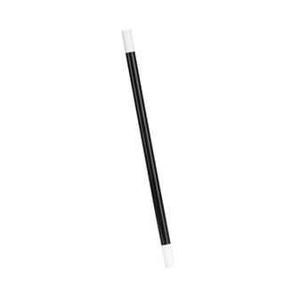 Black Double-Section Dancing Cane - Aluminum Alloy, Detachable, 33 Inches, Magic Show Or Costume Prop