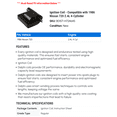thumbnail image 2 of Ignition Coil - Compatible with 1986 Nissan 720 2.4L 4-Cylinder, 2 of 2