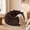 Brown, variant on PamapicLife Brown Plush Fluffy Faux Fur Bear Shaped Bean Bag Chair Filled Memory Foam For Living Room, Bedroom