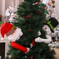 thumbnail image 2 of Naiovety Adorno divertido para árbol de Navidad de tela, alegría para celebraciones navideñas, decoraciones súper para árboles de Navidad Kits de decoración para fiestas Tipo 1, 2 of 6