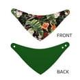 thumbnail image 6 of Kll Watercolor Tropical Flowers Dog Bandanas,Triangle Reversible Pet Scarf For Small Medium Large And Extra Large Dogs-Small, 6 of 7