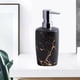 thumbnail image 4 of de jabón de cerámica, de jabón corporal lón, loción, bomba de champú, la, dispensadores de jabón de manos para bañ Negro Baoblaze Dispensador de loción, 4 of 8