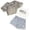 1-Grey522, variant on Kids' Trendy 3-Piece Set Mesh Overlay Top Sleeveless Cami and Dolphin Shorts Tracksuit Sets，Yellow