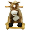 Radio Road Toys Animal Rocker, Brown Horse with Sound