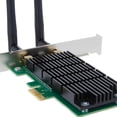 thumbnail image 4 of Tarjeta de Red TP-LINK Archer T4E PCIe Wi-Fi AC1200 Doble Banda 1200Mbps 802.11ac verde, 4 of 6