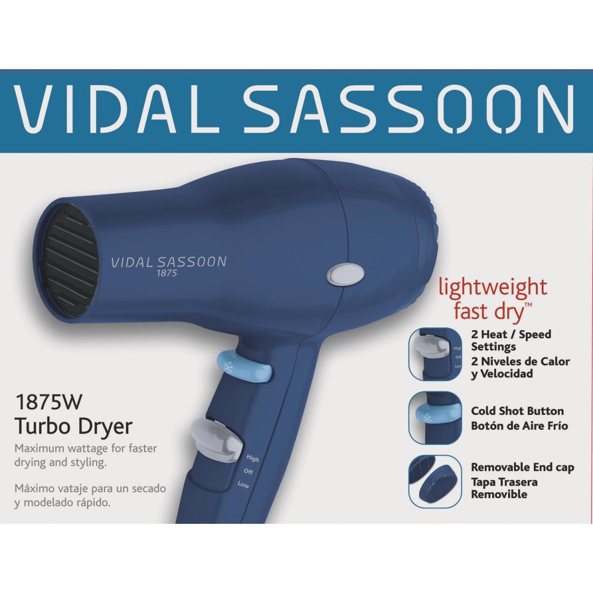 Vidal Sassoon 1875 W Turbo Hair Dryer