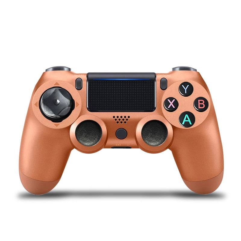 Ps4 Wireless Bluetooth Game Controller Ps4 Controller Rose Gold Walmart Com