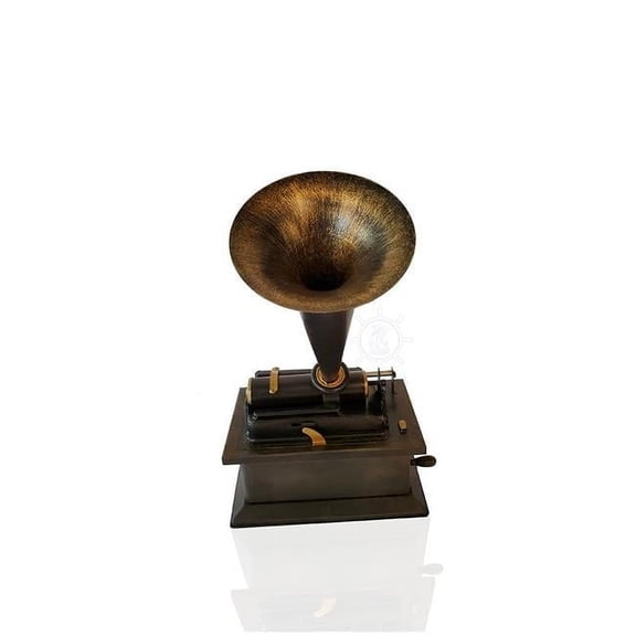 C1901 Edison Standard Phonograph Replica Sculpture