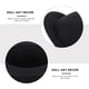 thumbnail image 5 of Mini sombreros de copa de fieltro DIY Sombreros de copa de fieltro negro Sombreros formales en miniatura para manualidades DIY Adornos de muñeco de nieve, 4 piezas (negro), 5 of 5