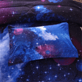 thumbnail image 4 of Btargot 3D Printed Galaxy Outer Space Twin Comforter Set for Kids Teens Boys Girls Blue Bedspread Bed-in-a-Bag, 4 of 9