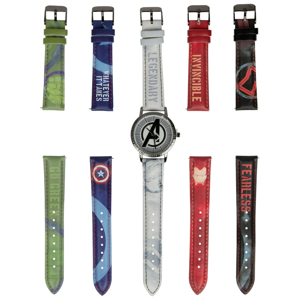 The Avengers Avengers Watch With Interchangeable Bands