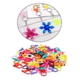 thumbnail image 4 of 100 piezas broche de langosta 35x20 mm lindo llavero broches de cadena accesorios para monedero joyería colorida de plástico para collar, 4 of 9