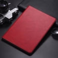 thumbnail image 1 of Étui en Cuir Simple et Solide pour Tablette pour Ipad 9th 8th 7th 10.2 Style Livre avec Support, Couverture pour Ipad 10th Air 5 4 10.9 Mini 6 3 2 Pro 11 Cuir-Rouge Ipad Air 4 Air 5, 1 of 6