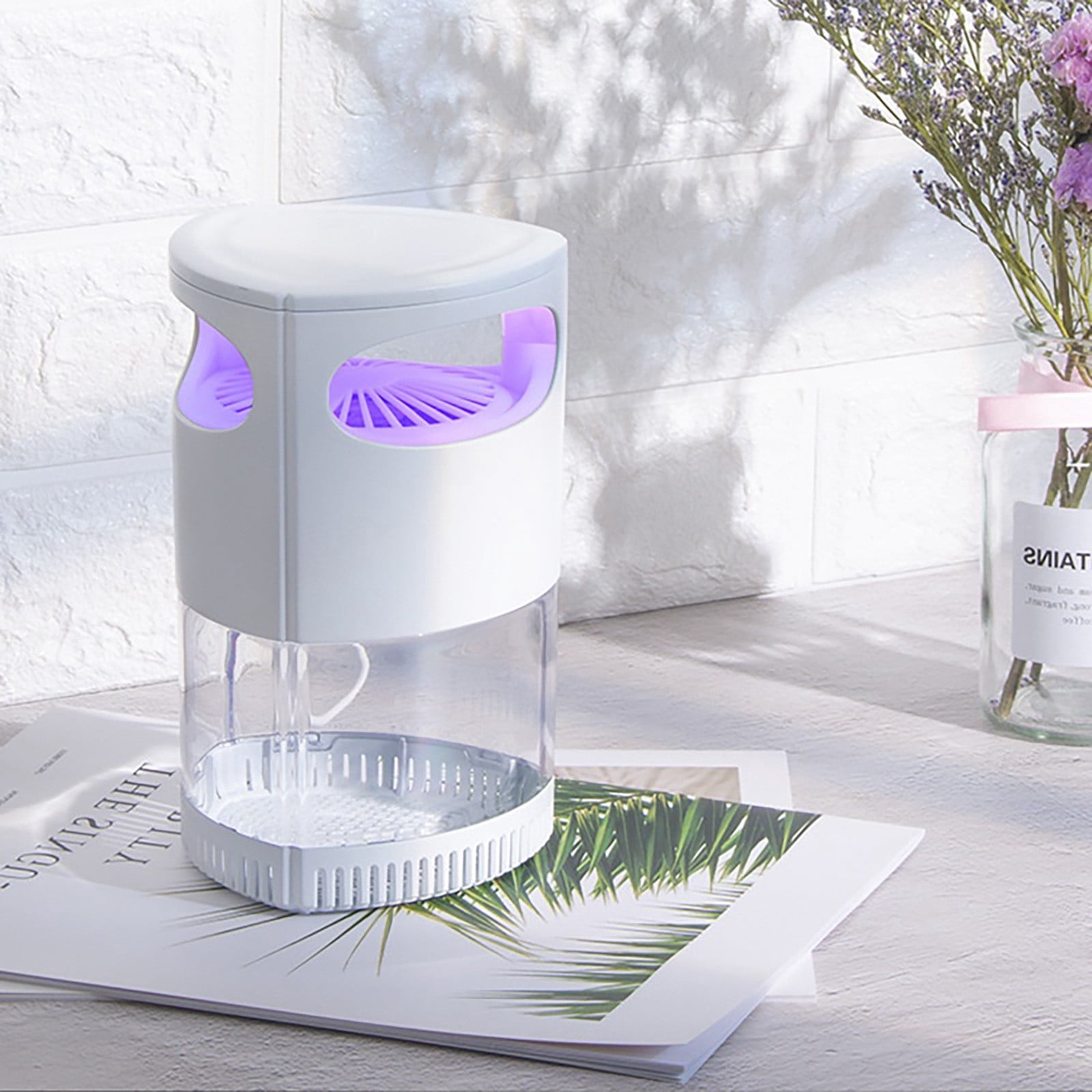 2 PCS Bug Zapper Indoor - 2025 NEW Upgrated Electric Insect Fly Zapper Electronic Indoor Mosquito Killer Lamp Fruit Fly Traps for Indoors Indoor Outdoor Home Use