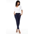 thumbnail image 2 of Pantalones de Mujer Liverpool Kelsey Pierna Slim Super Stretch Azul 29, 2 of 5