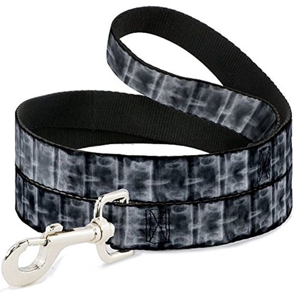 Buckle-Down "Spinal X-Ray Black White" Dog Leash