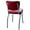 Zodiac Burgundy, variant on Richardson Seating Corp Lucy Diner Chair-Color:Black