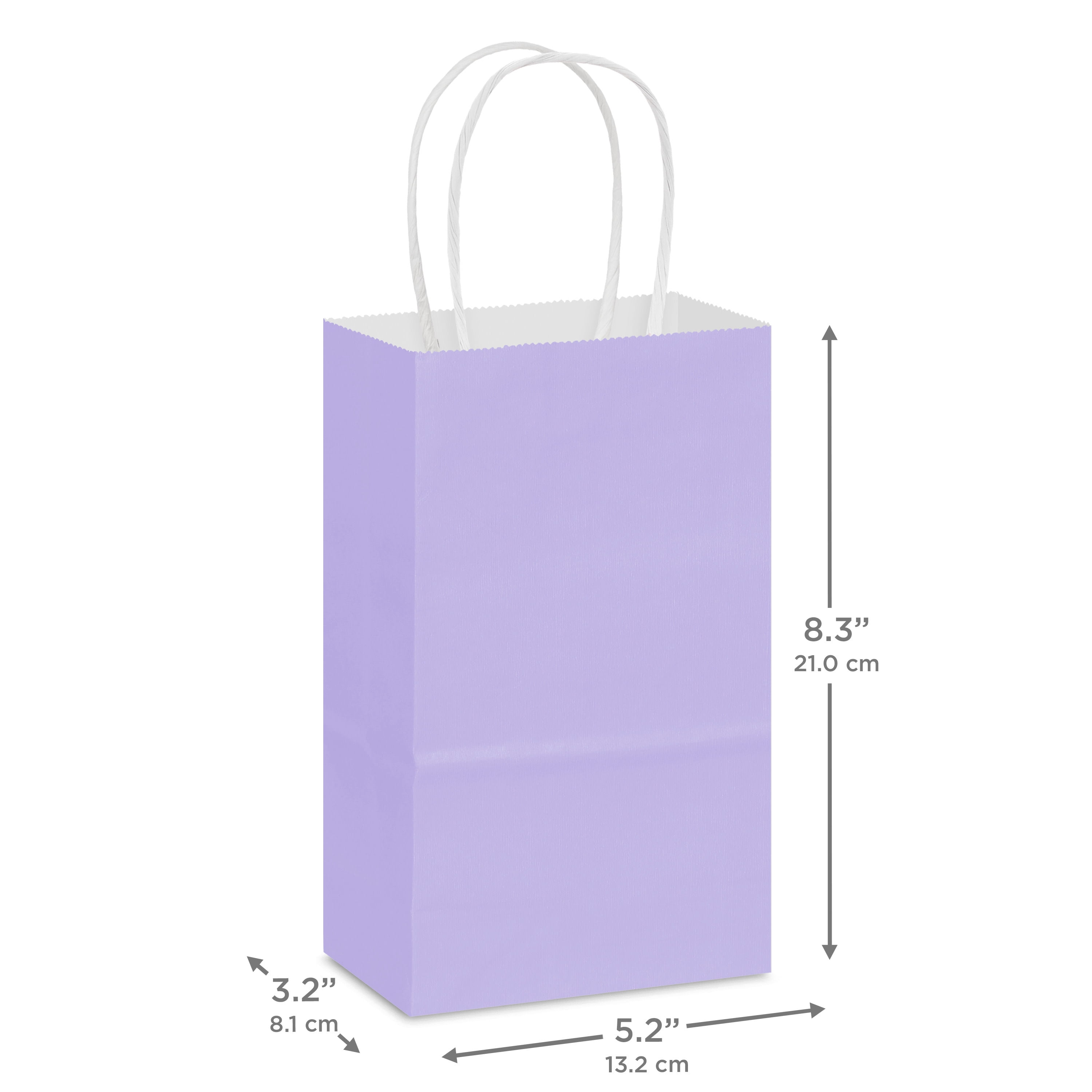 Hallmark Small Gift Bag (Solid Lavender)