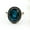 Deep Teal-Blue, variant on SATYAVIE JEWELLERY London Blue Topaz Gemstone Ring for Women 925 Sterling Silver Handmade Jewelry December Birthstone Ring