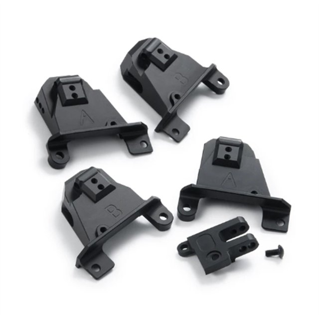 Soporte amortiguador Ounissouiy Aleación de aluminio 1/10 para Trx4 Trx6 RC