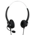 thumbnail image 1 of Auriculares Telefónicos, Auriculares Telefónicos Con Cabecera de Cristal RJ9 Ajustable Con Micrófono para el Servicio Al Cliente, 1 of 7