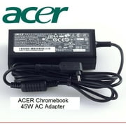 New Original OEM Acer C720 C720P 11.6" Chromebook 45W 19V AC Adapter A13-045N2A