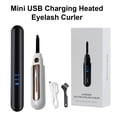 thumbnail image 2 of Dual-temperature control electric eyelash curler, 8-10 seconds fast curling |   Digital display, USB charging, does not damage eyelashes, 2 of 9