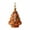 Orange, variant on HCBY Christmas Funny Decor with Light, Football Tree Shaped Decorative, Tabletop Decor, Festive Hanging Ornament, Easy to Display(White,3.15")