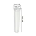 thumbnail image 2 of Uxcell Floral Water Tubes with Cap, 30 Pcs 0.6" ID x 2.8" Plastic Bottle White, 2 of 6