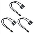 thumbnail image 1 of 3X Divisor RGB para Concentrador RGB , Lighting Node Core y Cable de Extensión de Ventilador ICUE Commander CORE XT de Macho A Hembra, 1 of 5