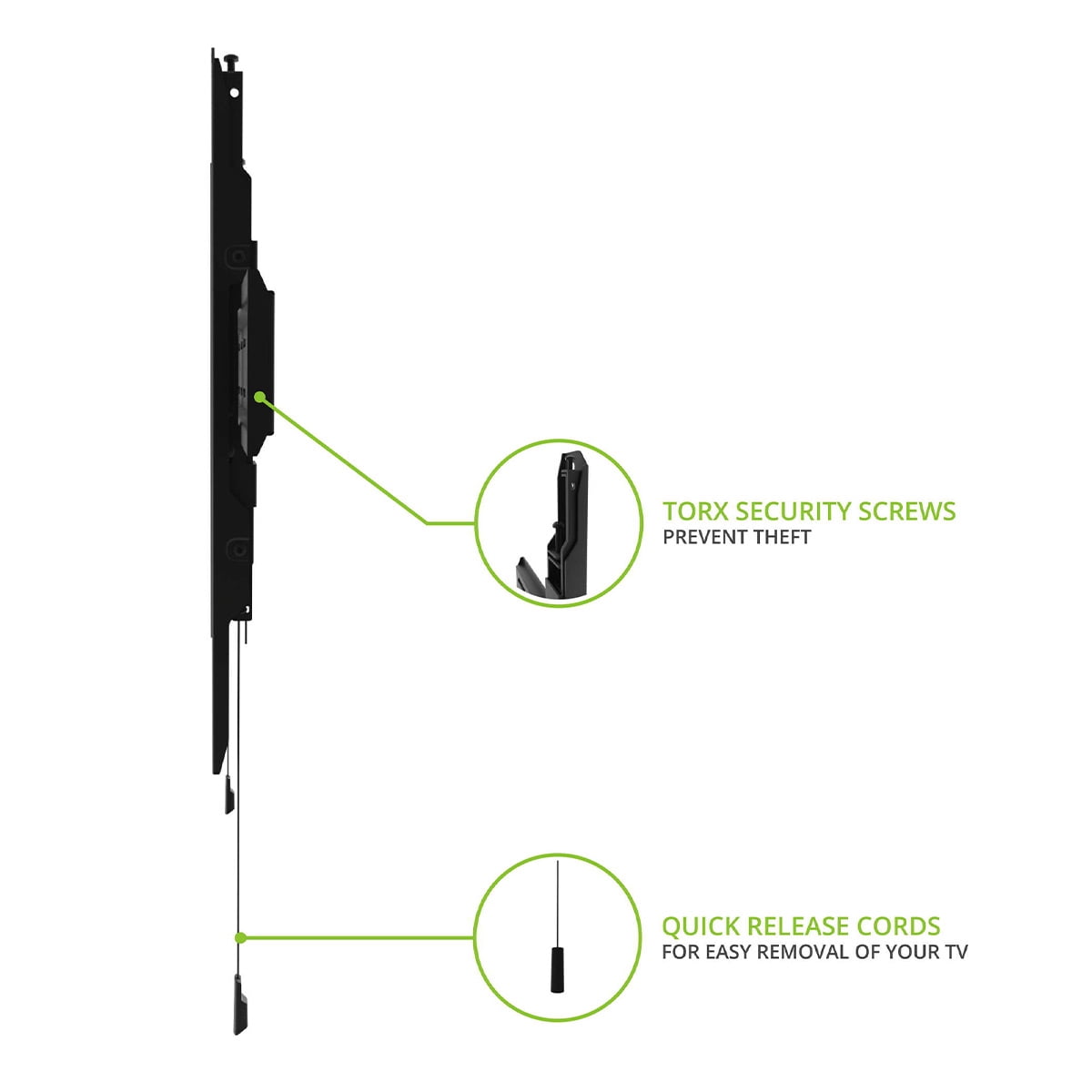 Kanto PF300 Low Profile Wall Mount for 32" - 90" TV