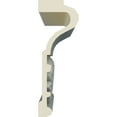 thumbnail image 3 of Ekena Millwork 4"H x 1 3/8"P x 94 1/2"L, (3" Repeat), Emily Chair Rail, 3 of 6