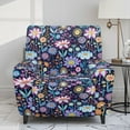 thumbnail image 2 of FOR U DESIGNS Boho Mandala Floral Print Recliner Chair Covers with Armrest, Breathable Recliner Armchair Covers Stretch Lazy Boy Recliner Covers Home Decor Accessories, 2 of 8