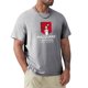 thumbnail image 1 of Camiseta de marca para hombre camisa de talla grande de la Universidad Macquarie cuello redondo negra a la moda, 1 of 7