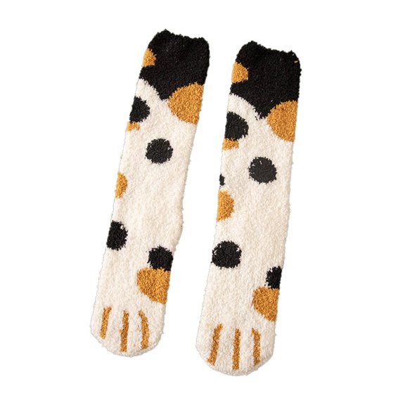 Certgust Summer Sales Under $1 White Crew Socks Women Socks for Women Womens Socks Floral Print Socks Slouch Socks Spring Summer Breathable Trendy Casual Socks Simple Pack Nude Socks