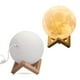thumbnail image 3 of Luz de la Noche de Luna, Lámpara de Luna 3d Decorativa Con Soporte de Madera para Dormitorio, 3 of 8