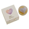 thumbnail image 2 of Velas En Forma De Corazón Paquete de 1 vela redonda perfumada de té con forma de corazón para decorar y decorar cumpleaños. JASKFLY, 2 of 8