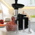 thumbnail image 2 of Shisuyan 3pcs Meat Stuffer Funnel Sausage Making Filler Kitchen Stuffer Part Professional Meat Filler Sausage Making Funnel Filling Tubes, 2 of 9