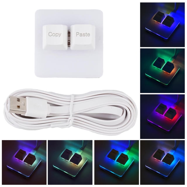 SGACAI Kit de programación de teclado mecánico mini LED para juegos de 2 teclas OSU Macro39