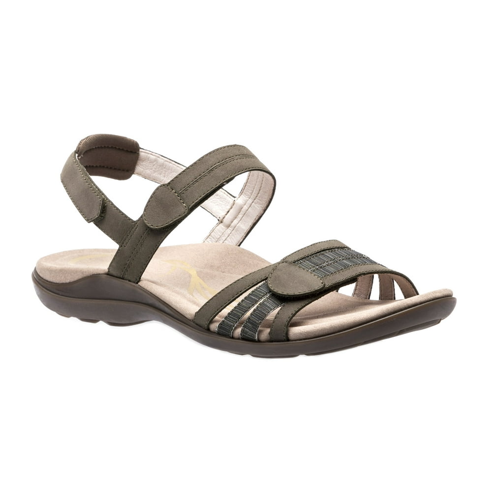 ABEO Footwear - ABEO Women's Brynn Neutral - Low Heel Sandals in Brown ...